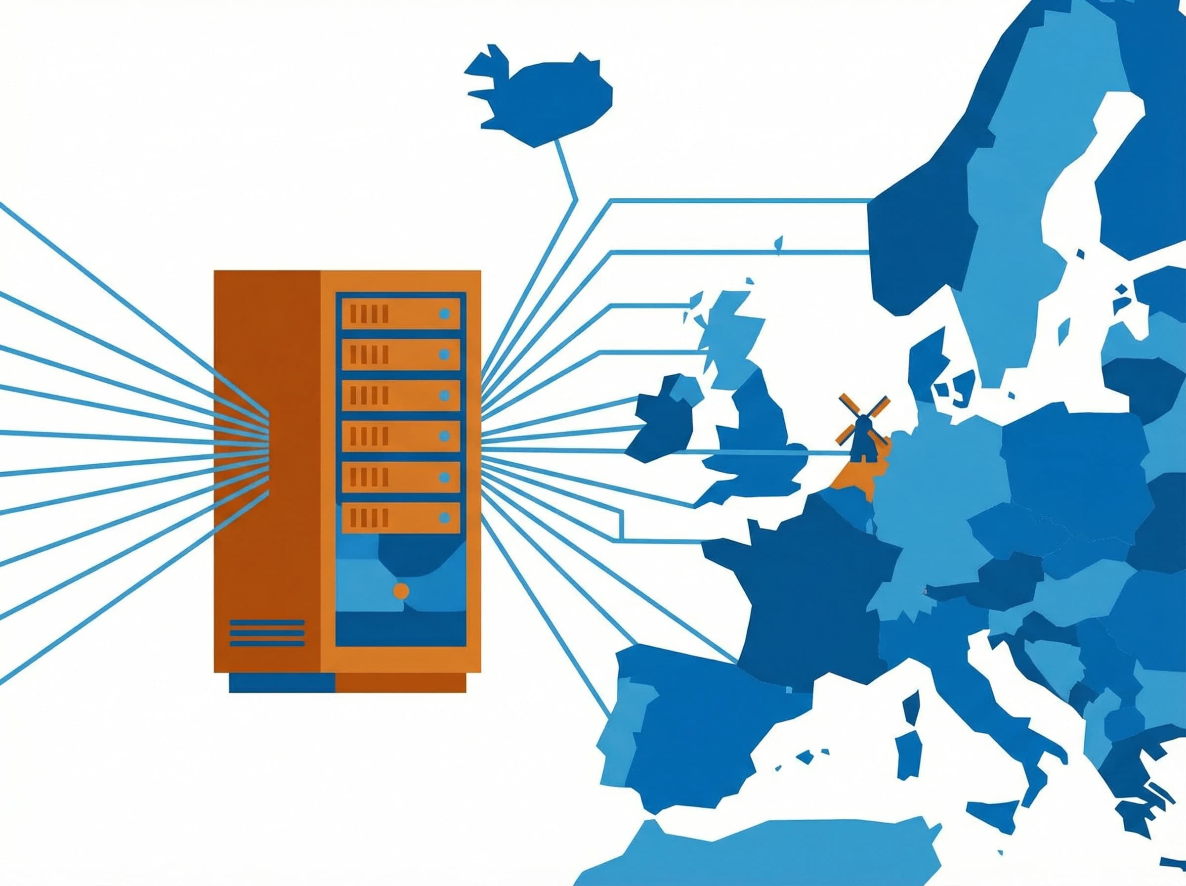 QDE serverinfrastructuur in Amsterdam