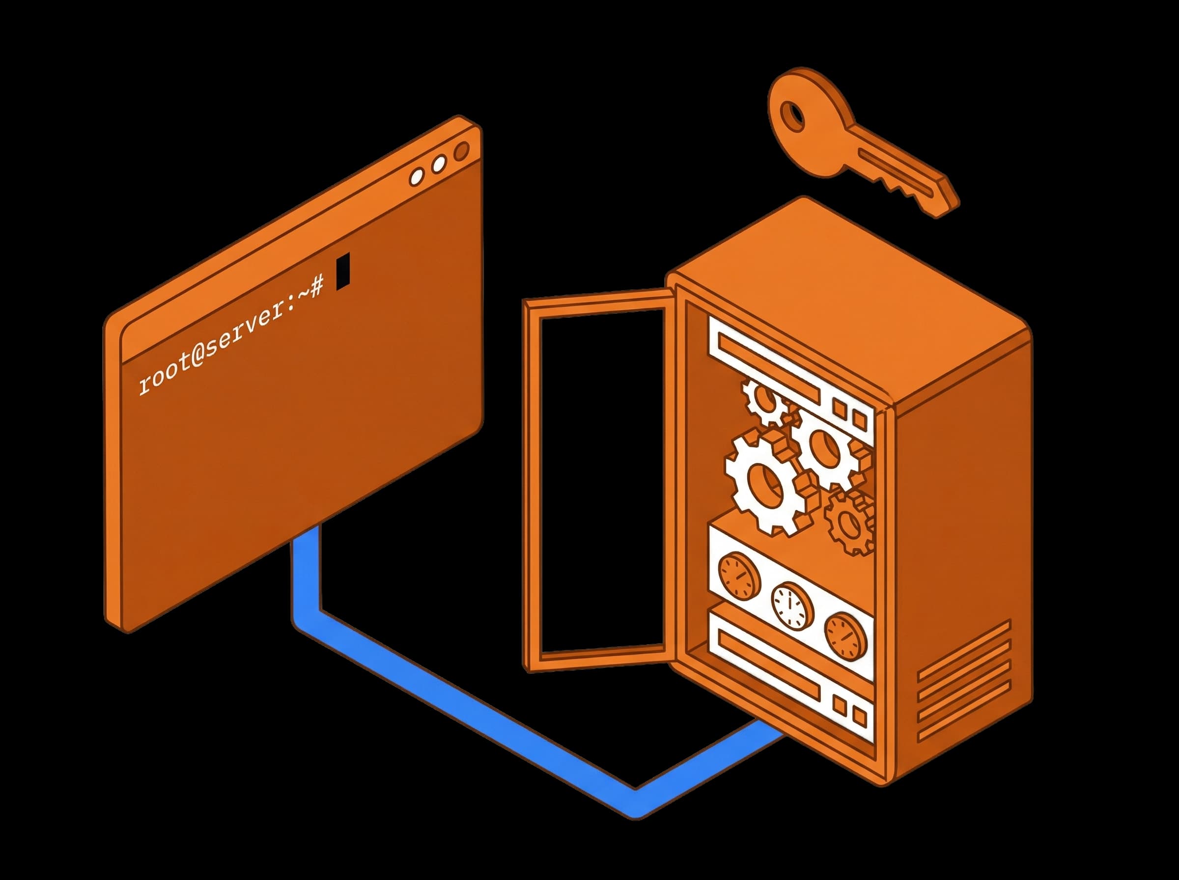 Terminal with full root access and administrative control