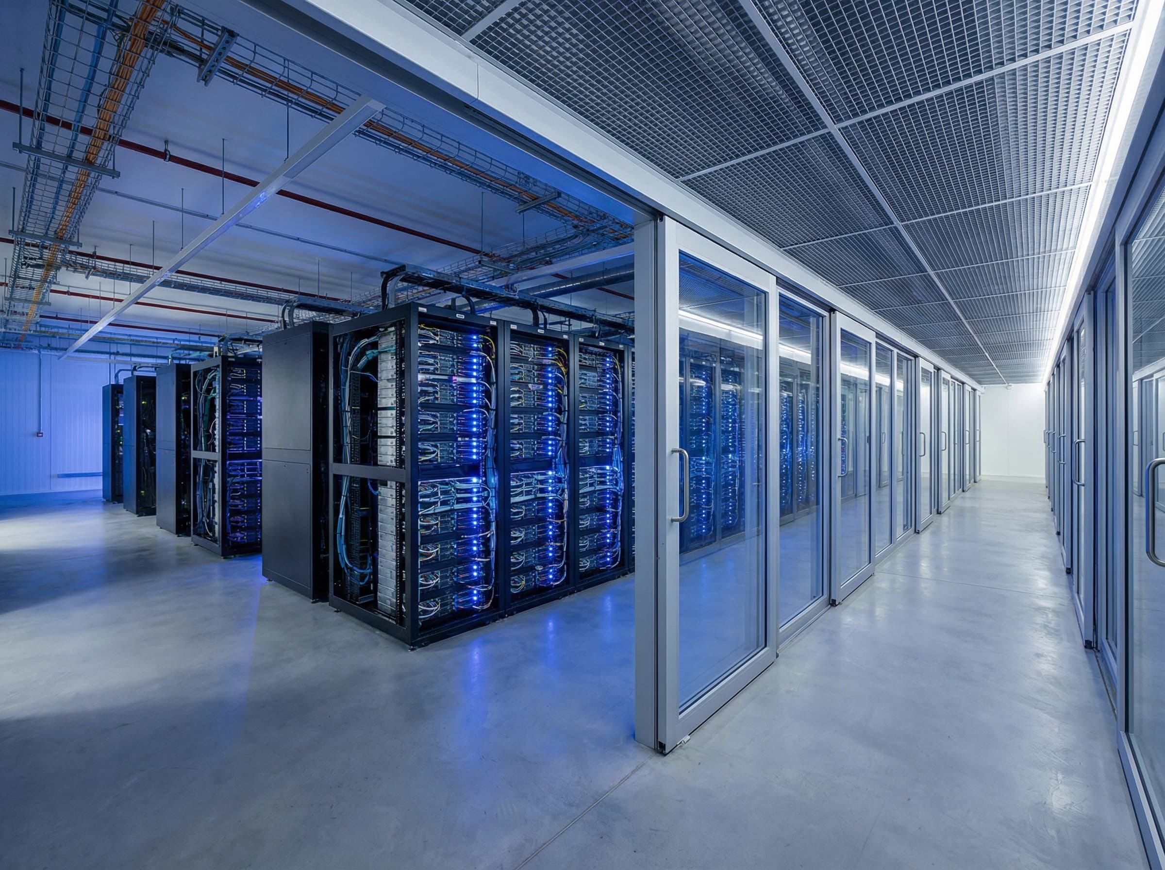 QDE data center infrastructure with KVM virtualization