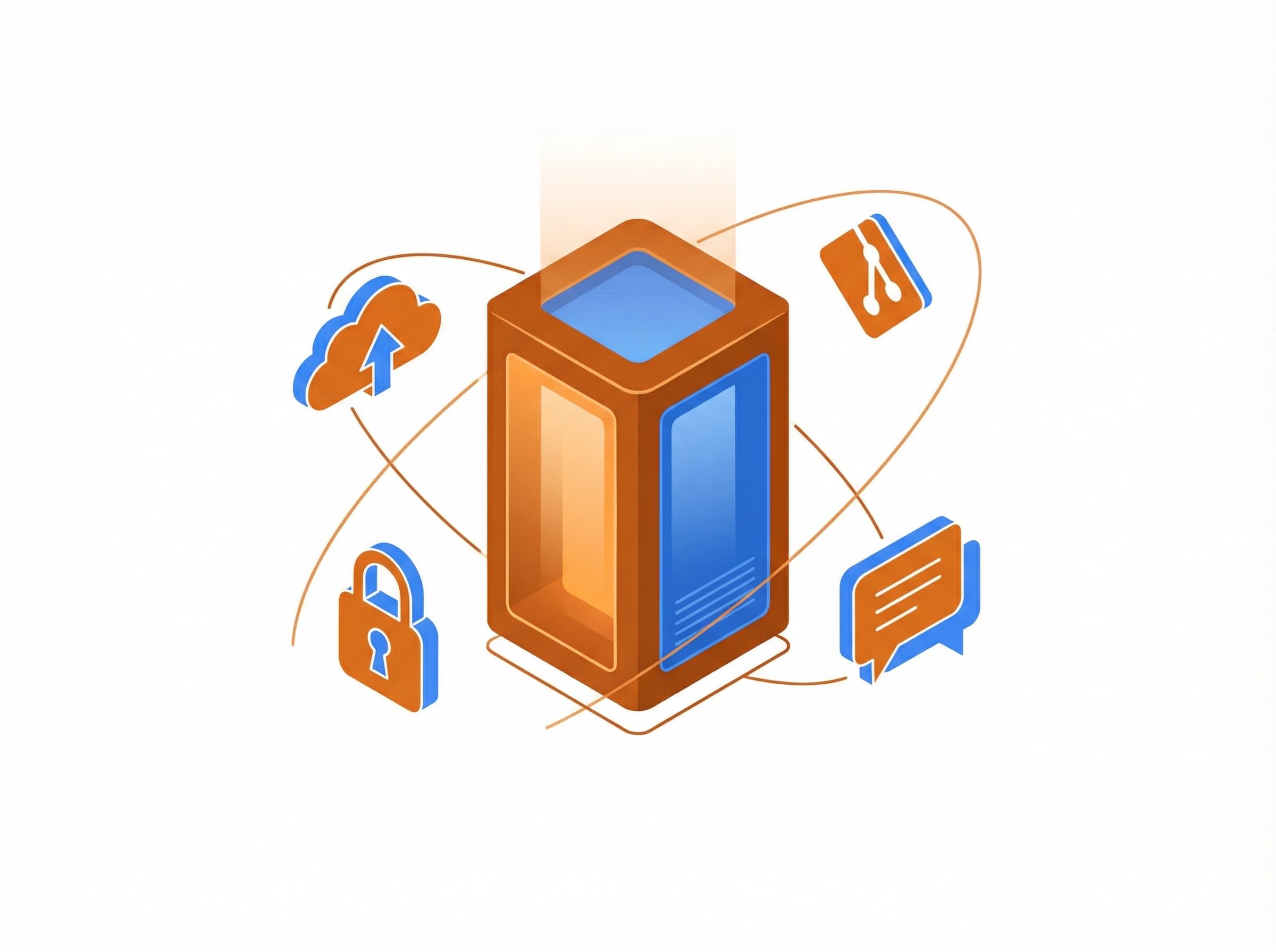 Self-hosted applications running on a private VPS